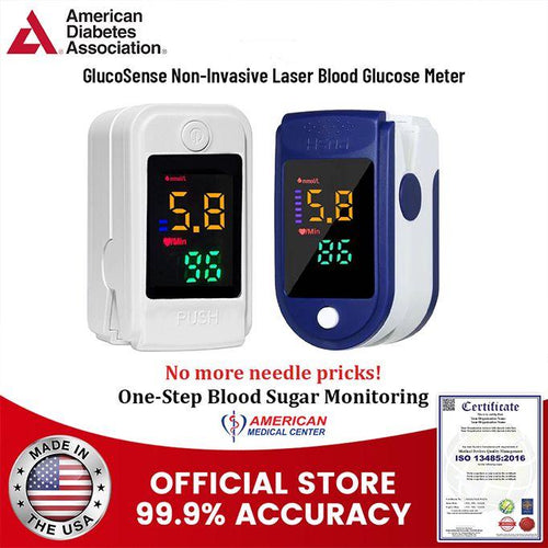 【OFFICIAL STORE】Miniyou™ GlucoSense Non-Invasive Laser Blood Glucose Meter【99.9%Accuracy👍Latest R&D in Medical Technology🗽🗽🗽】